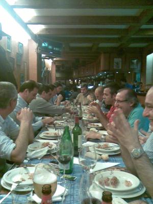 CENA DE NAVIDAD DE LA PE&Ntilde;A